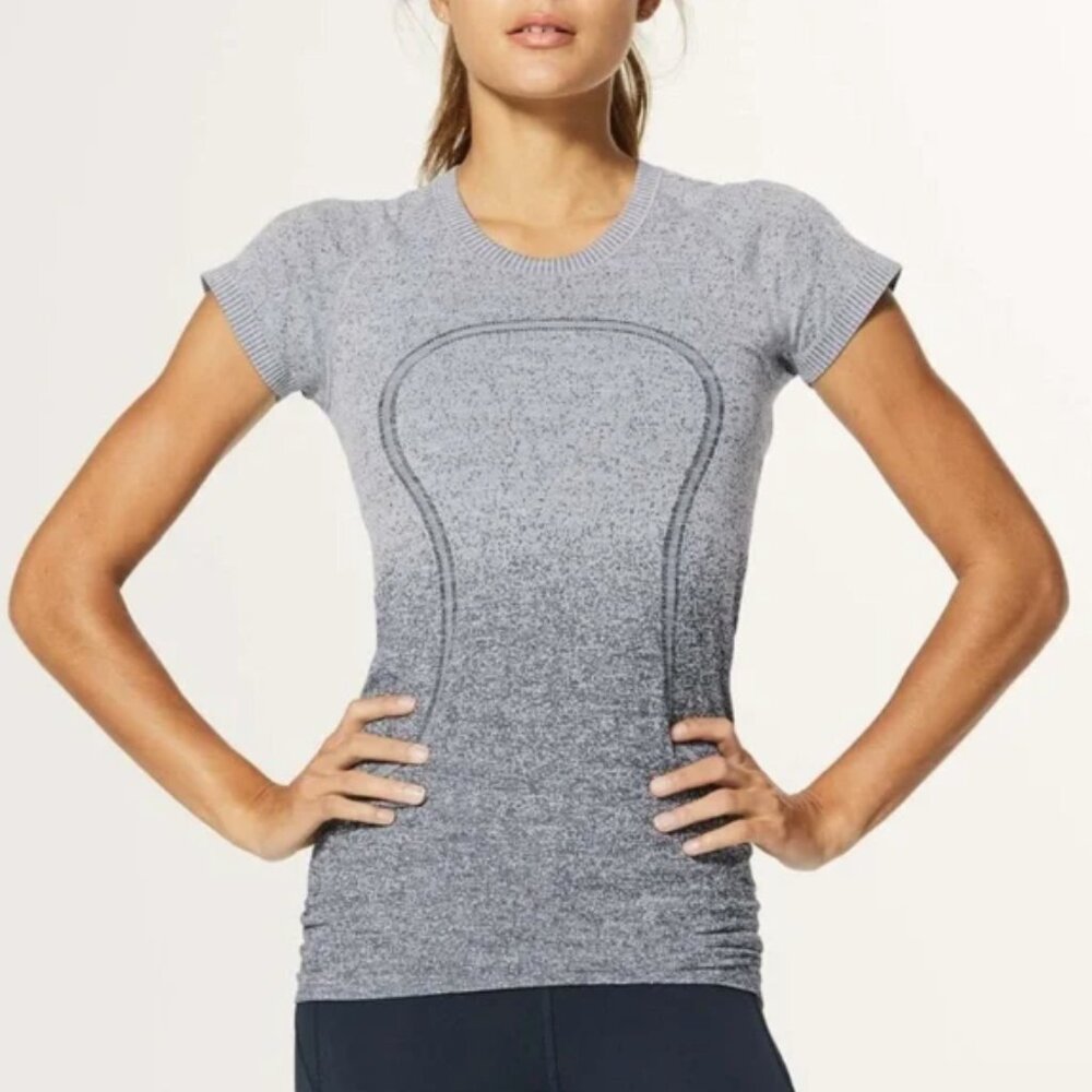 Lululemon Ombre Swiftly Tech Short Sleeve, S (4-6)